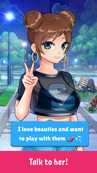 PP: Adult Games Fun Girls sims [MOD: открыты все девушки и сцены] Screenshot 3
