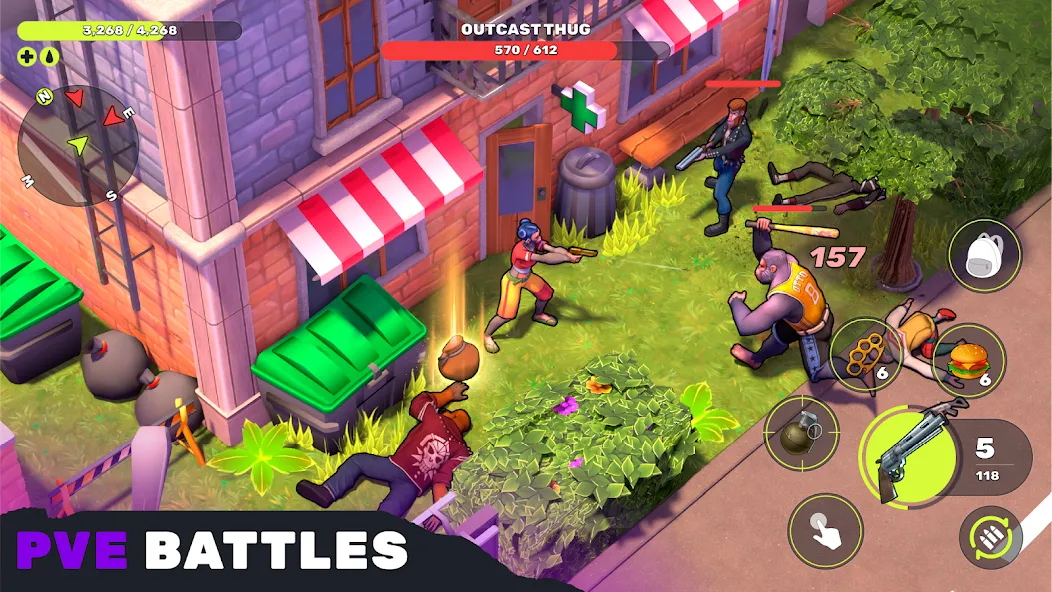 Epic Apes: MMO Survival [MOD: безлимитные ресурсы и здоровье] Screenshot 2