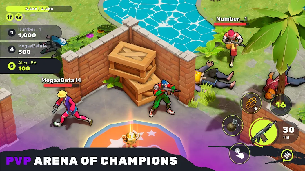 Epic Apes: MMO Survival [MOD: безлимитные ресурсы и здоровье] Screenshot 3