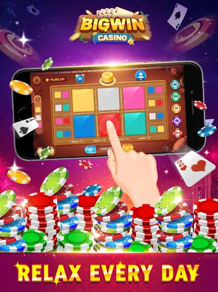 Bigwin - Slot Casino Online [MOD: безлимитные монеты и бесплатные вращения] Screenshot 1