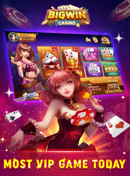 Bigwin - Slot Casino Online [MOD: безлимитные монеты и бесплатные вращения] Screenshot 5