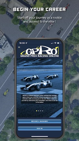 GPRO - Classic racing manager [MOD: безлимитные деньги и ресурсы] Screenshot 1