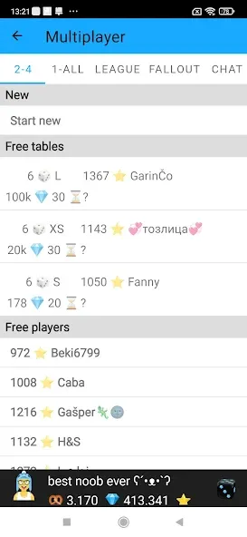Yamb [MOD: бесконечные очки и открыты все режимы] Screenshot 4