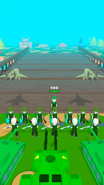Island Warfare 3D: Guns' Land [MOD: безлимитные деньги и оружие] Screenshot 2