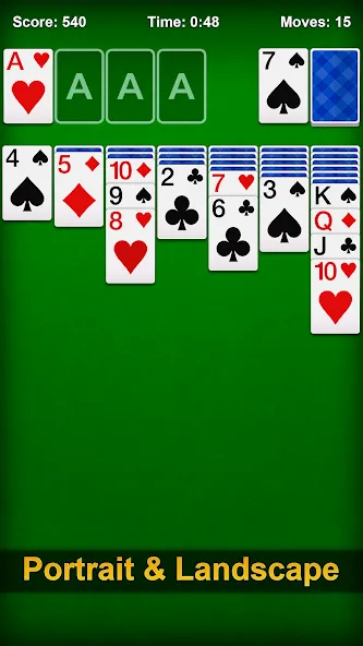 Solitaire - Classic Card Games [MOD: без рекламы и без ограничений] Screenshot 2