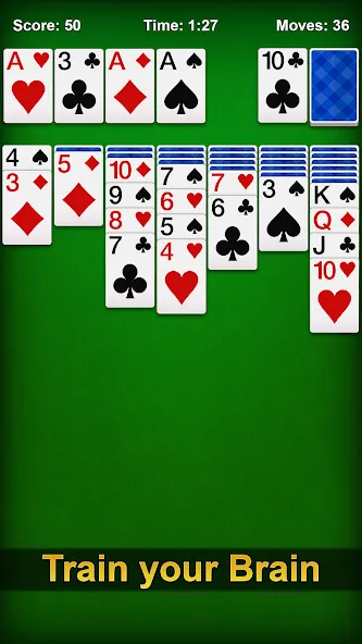 Solitaire - Classic Card Games [MOD: без рекламы и без ограничений] Screenshot 5