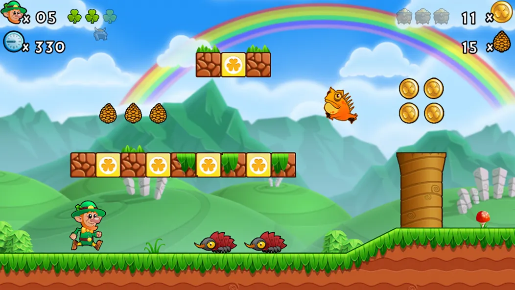 Lep's World 3 [MOD: безлимитные монеты и жизни] Screenshot 1