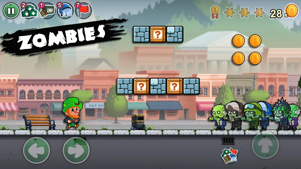 Lep's World Z [MOD: безлимитные монеты и жизни] Screenshot 1