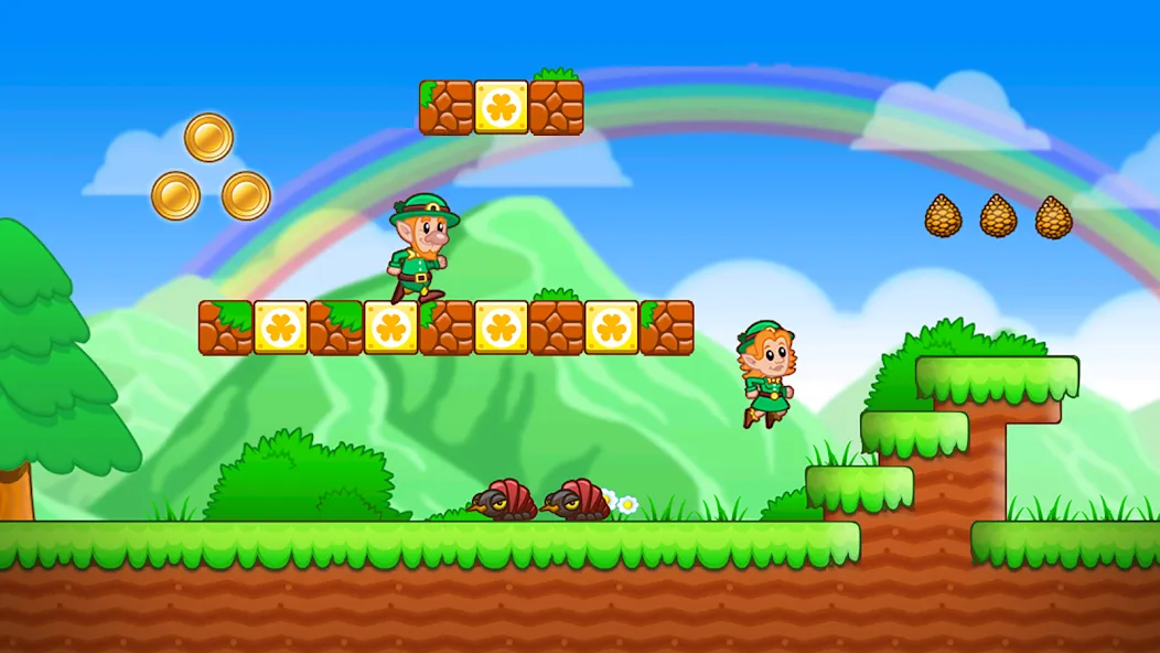 Lep's World [MOD: безлимитные жизни и усиленный прыжок] Screenshot 1