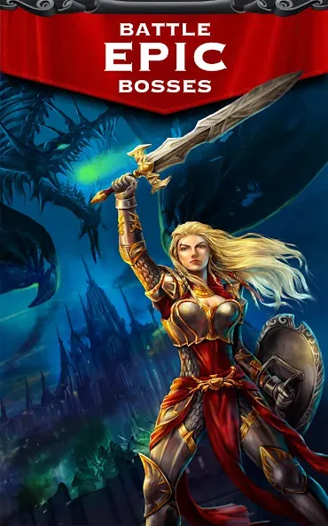 Kingdoms at War: Hardcore PVP [MOD: безлимитные ресурсы и усиленная армия] Screenshot 5