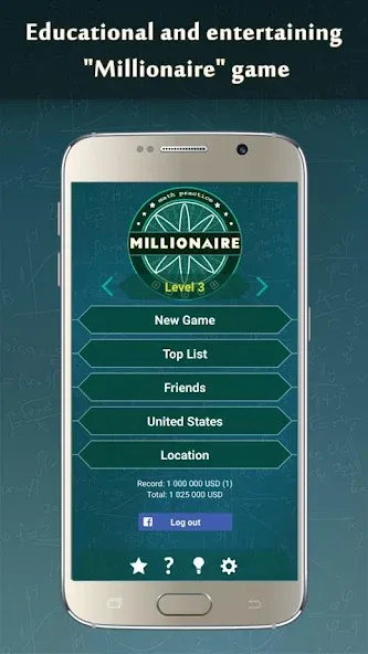 Math Game 2023 [MOD: безлимитные подсказки и быстрый прогресс] Screenshot 1