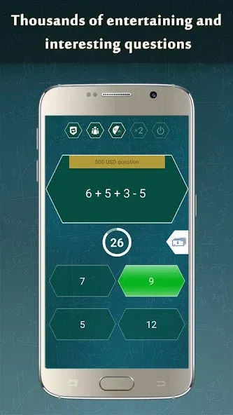 Math Game 2023 [MOD: безлимитные подсказки и быстрый прогресс] Screenshot 2