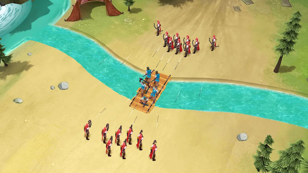 Kingdom Clash - Strategy Game [MOD: безлимитные ресурсы и усиленная армия] Screenshot 5