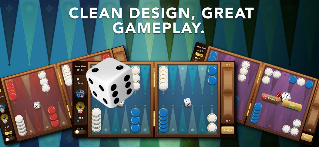 Backgammon Classic + Online [MOD: без рекламы и онлайн-режим открыт] Screenshot 3