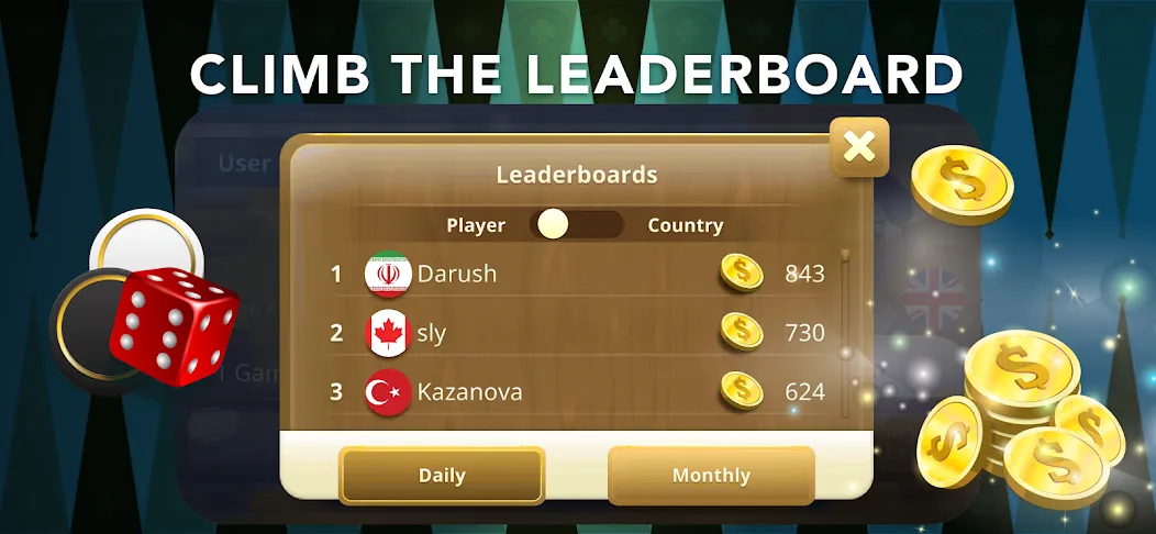 Backgammon Classic + Online [MOD: без рекламы и онлайн-режим открыт] Screenshot 5