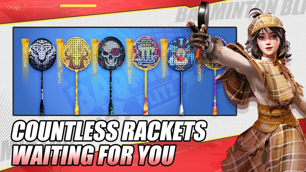 Badminton Blitz - PVP online [MOD: безлимитные монеты и энергия] Screenshot 2