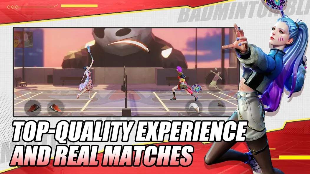 Badminton Blitz - PVP online [MOD: безлимитные монеты и энергия] Screenshot 3