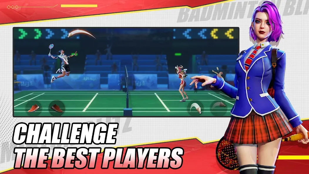 Badminton Blitz - PVP online [MOD: безлимитные монеты и энергия] Screenshot 5