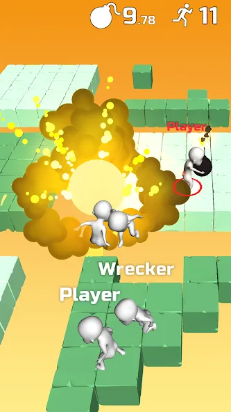 Do Not Boom .io - Tag io game [MOD: взрывная игра в жанре io без ограничений] Screenshot 3