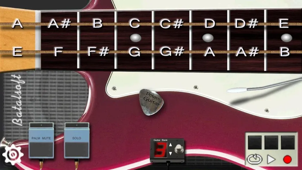 Power guitar HD [MOD: улучшенная графика и без рекламы] Screenshot 1