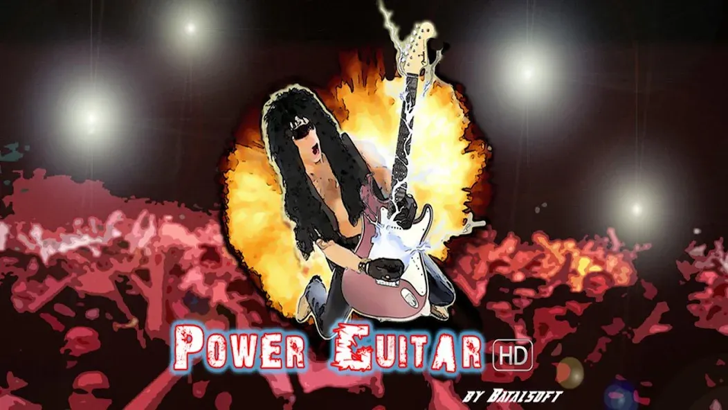 Power guitar HD [MOD: улучшенная графика и без рекламы] Screenshot 2