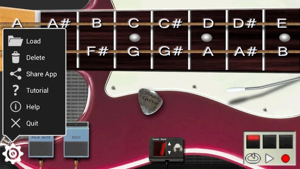 Power guitar HD [MOD: улучшенная графика и без рекламы] Screenshot 3