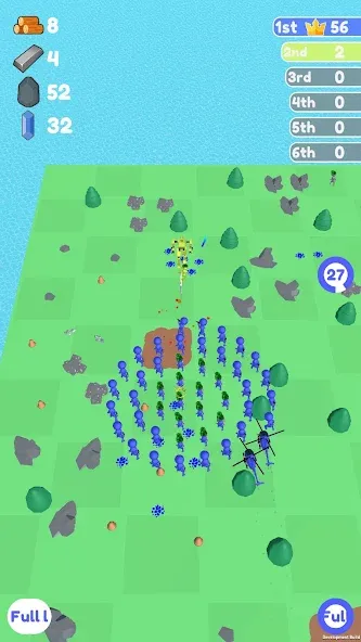 Islands Control: Army War [MOD: безлимитные ресурсы и усиленная армия] Screenshot 3