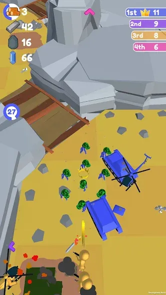 Islands Control: Army War [MOD: безлимитные ресурсы и усиленная армия] Screenshot 5
