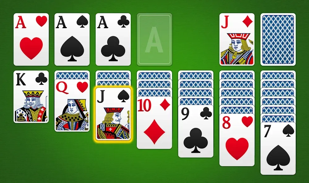 Solitaire - Classic Card Games [MOD: без рекламы и безлимитные подсказки] Screenshot 1