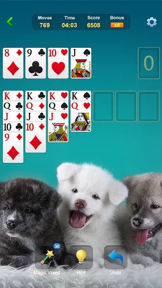 Solitaire - Classic Card Games [MOD: без рекламы и безлимитные подсказки] Screenshot 4