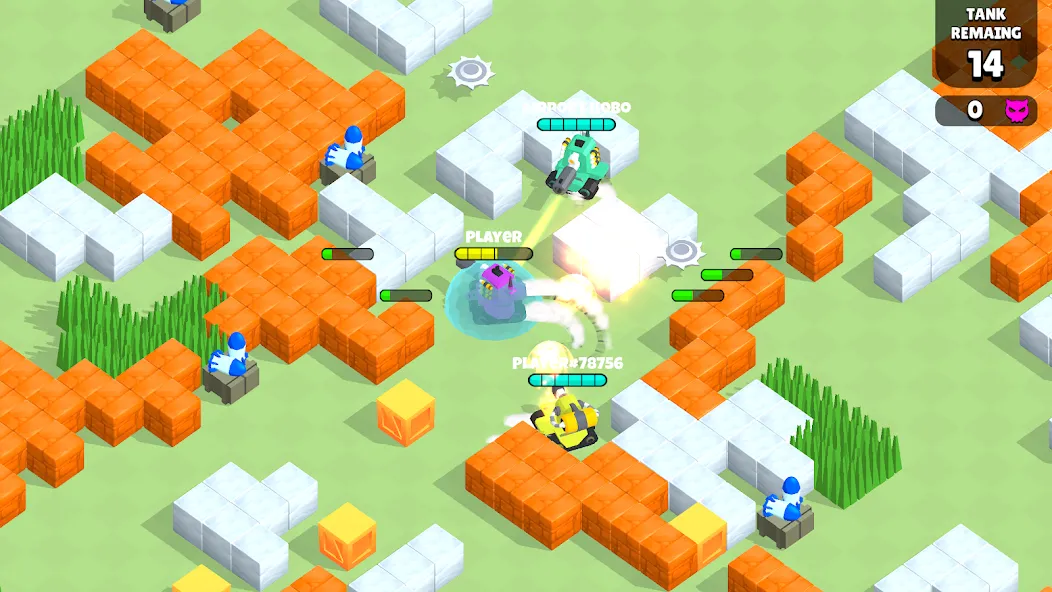 Super Tank Hero [MOD: безлимитные деньги и усиленная броня] Screenshot 1