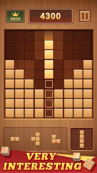 Wood Block 99 - Sudoku Puzzle [MOD: безлимитные ходы и подсказки] Screenshot 1