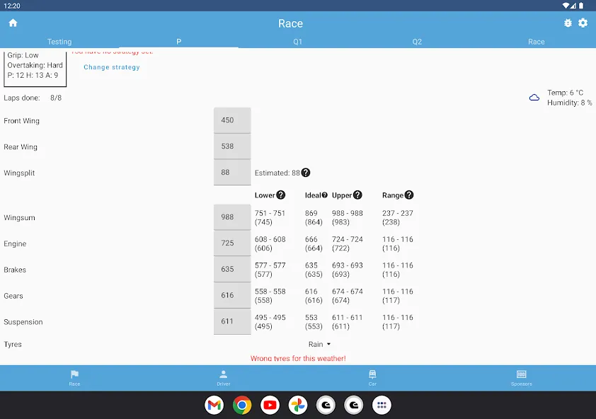 Gpro Assistant [MOD: расширенная статистика и подсказки] Screenshot 3