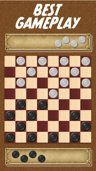 Checkers - Damas [MOD: открыты все уровни и без рекламы] Screenshot 2