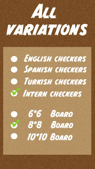 Checkers - Damas [MOD: открыты все уровни и без рекламы] Screenshot 3