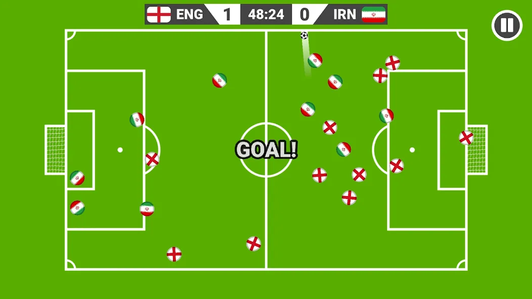 Marble Soccer [MOD: безлимитные деньги и все уровни] Screenshot 2
