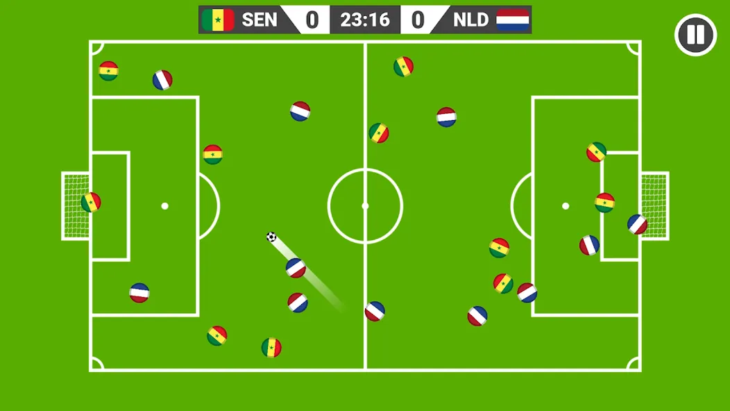 Marble Soccer [MOD: безлимитные деньги и все уровни] Screenshot 3