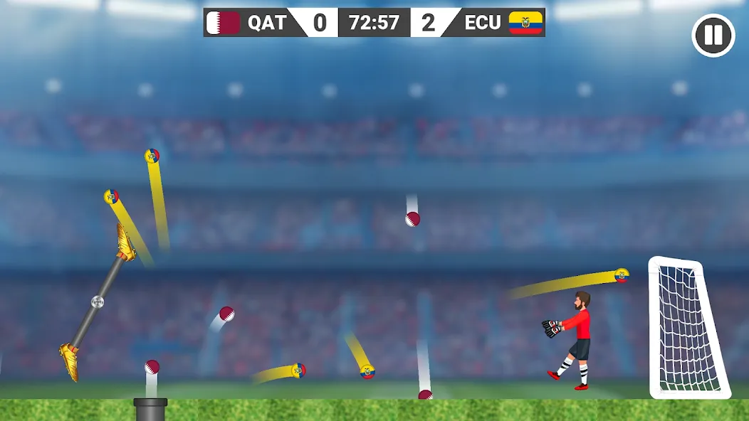 Marbles vs. Keeper [MOD: бесконечные жизни и усиленные шарики] Screenshot 1