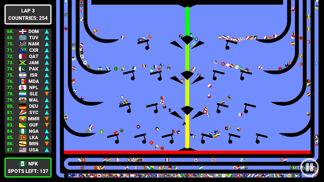 World Marble Race [MOD: безлимитные монеты и открыты все трассы] Screenshot 3
