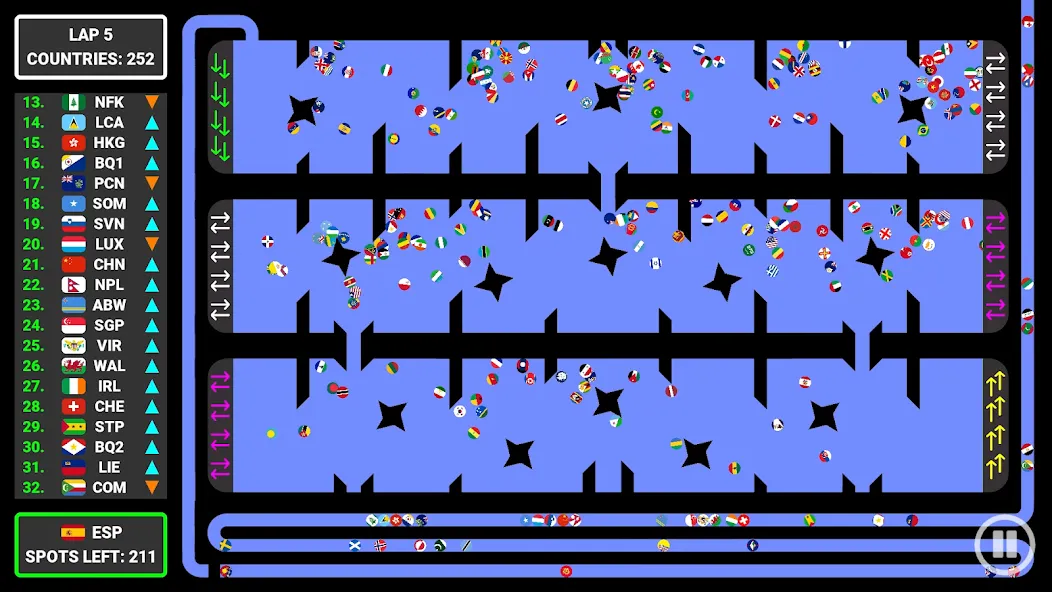 World Marble Race [MOD: безлимитные монеты и открыты все трассы] Screenshot 5