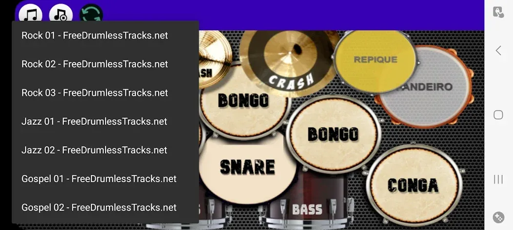 Drum Studio: Bateria Virtual [MOD: реалистичная виртуальная барабанная установка] Screenshot 4