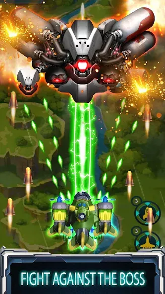 Skyforce Invaders [MOD: безлимитные деньги и мощное оружие] Screenshot 4