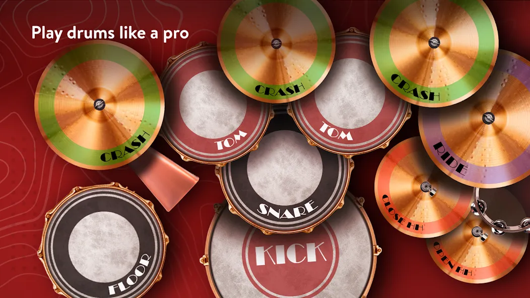Classic Drum: electronic drums [MOD: реалистичные звуки и ритмы] Screenshot 1