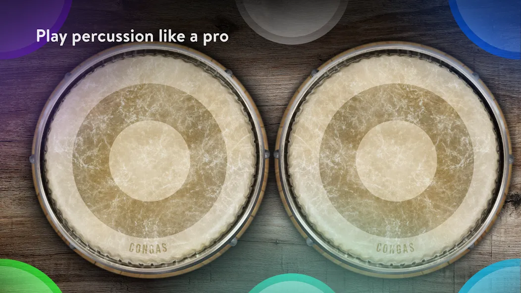 Congas &amp; Bongos: percussion [MOD: без рекламы и открыты все инструменты] Screenshot 1