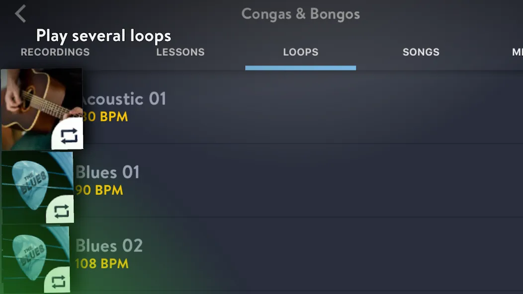 Congas &amp; Bongos: percussion [MOD: без рекламы и открыты все инструменты] Screenshot 3