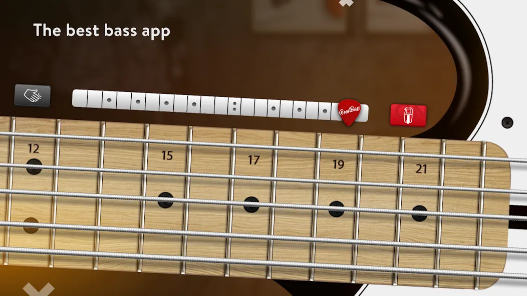 Real Bass: bass guitar [MOD: безлимитные ноты и все струны открыты] Screenshot 1