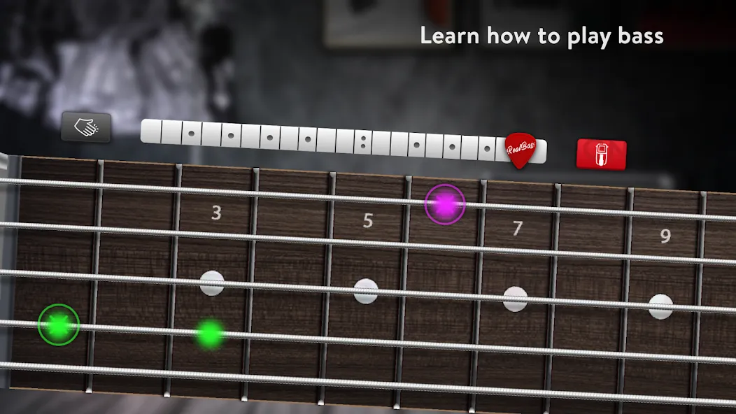 Real Bass: bass guitar [MOD: безлимитные ноты и все струны открыты] Screenshot 5