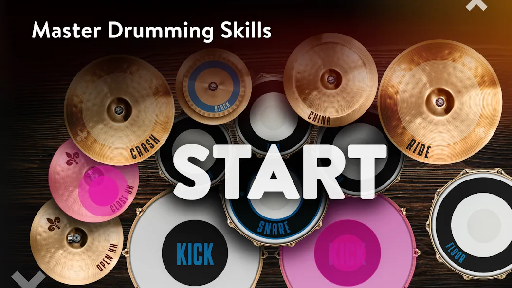 Real Drum: electronic drums [MOD: все треки открыты без рекламы] Screenshot 2