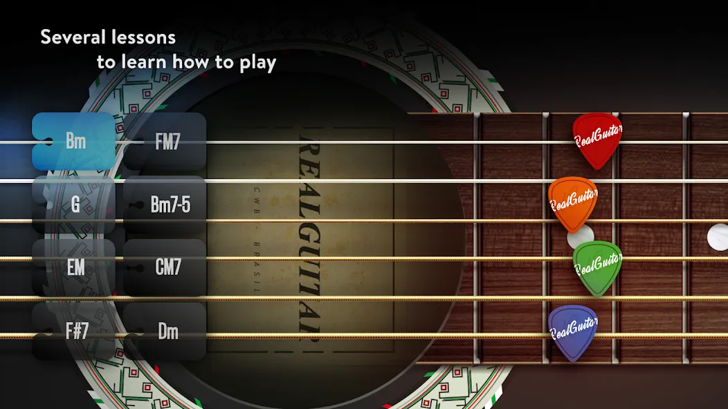 Real Guitar: lessons &amp; chords [MOD: открыты все уроки и аккорды] Screenshot 2
