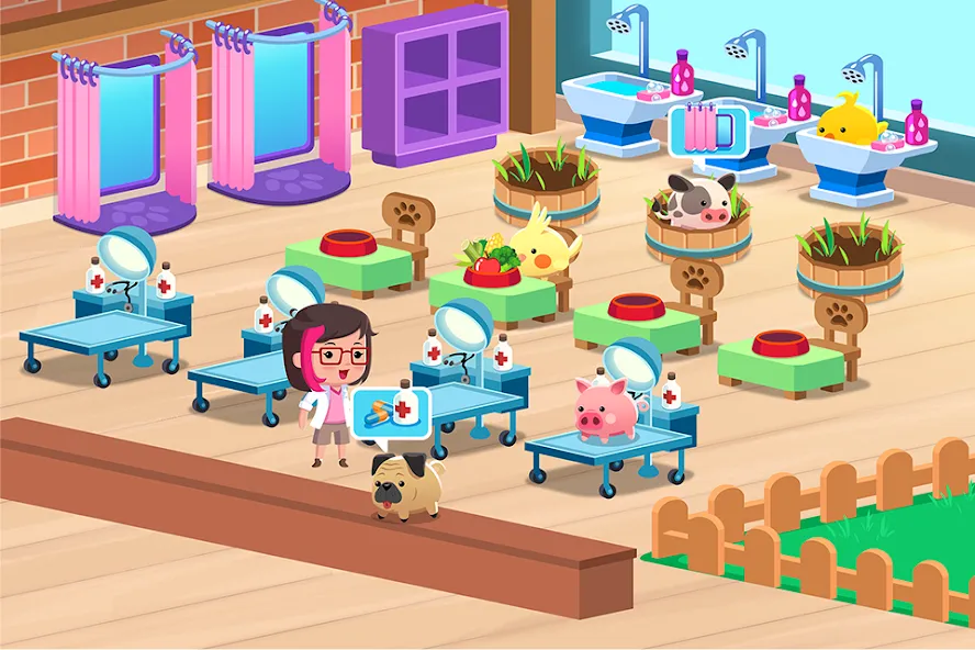 Animal Rescue: Pet Shop Story [MOD: безлимитные монеты и ресурсы] Screenshot 5